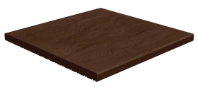 Клинкерная плитка Natural Шоколад накат Скала 320x320x14