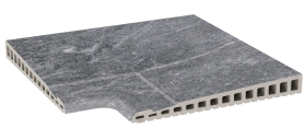 Керамогранит Marble Рукохват угол 446 Ceniza R11 310х310х17-30