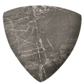 Декоративная вставка Marble Планка радиальная внешний угол 421 Moca R9 33х33х10