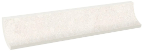 Плинтус Stone Радиальный 531 White R9 r30 77х665