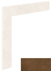 Плинтус Cosmos Zanquin Ingletado Recto Corten R9 596х596х11