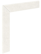 Плинтус Bedford Zanquin Ingletado Recto White C-1 R9 596х596х11