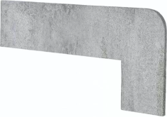 Плинтус Opera Zanquin Recto Silver Dcha/Izda R9 42.3х17.5