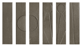 Керамогранит Koine Alphabet Terra 4.5x18.6