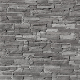 Искусственный камень Скала Антрацит Плоскость 450/265/180x92