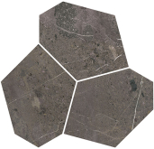 Декор Марсель Наборный коричневый глянцевый обрезной 26.5x25.5x0.9