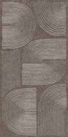 Плитка Руссильон Коричневый тёмный матовый обрезной 30x60x0.9