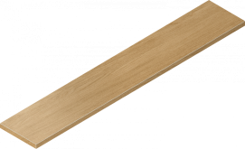 Ступень Аура Классик Голд Угловая Левая 33x160