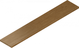 Ступень Аура Классик Оак Угловая Левая 33x160