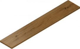 Ступень Аура Премиум Оак Угловая Левая 33x160