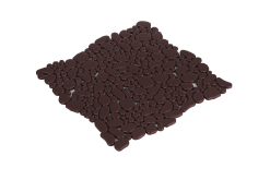 Мозаика Gravel Молочный шоколад гравий 30.5x30.5