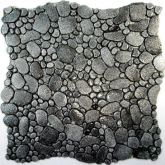 Мозаика Gravel Антрацит асфальтовый гравий 30.5x30.5