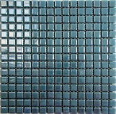 Мозаика Моноколор SP25-2008 Голубой перламутровый 31.5x31.5