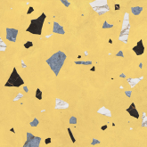 Керамогранит Войд 3Д желтый 60х60