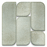 Панно Силуэт Модульное зелёный светлый 30х30х1.6