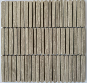 Мозаика Венеция White Wooden Полированная 10/12/15*100 300х305x8