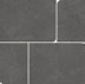 Декор Бриджстоун Антрацит ПРО Тёмно-серый матовый тип 1 29.9x29.9