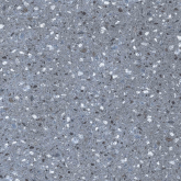 Керамогранит Дизайнерский Терраццо Голубой 600x600