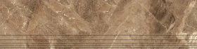 Ступень Магма Коричневый темный граниль 1200x300x9.5