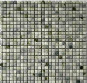 Мозаика Pixmosaic Венеция Jet Green матовая 10x10 305х305x6