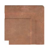 Бордюр Serapool Terrace Antislips Natural Series Угол фарфорового поручня наружный Cotto 25x25