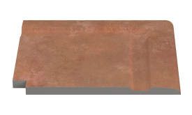 Бордюр Serapool Terrace Antislips Natural Series Угол фарфорового поручня наружный Cotto 30x30