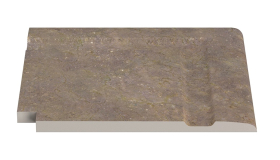 Бордюр Serapool Terrace Antislips Natural Series Угол фарфорового поручня наружный Natural Mocha 30x30