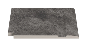 Бордюр Serapool Terrace Antislips Natural Series Угол фарфорового поручня наружный Pool Garden Anthracite 30x30