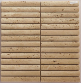 Мозаика Art&Natura Ceramic Marble Mosaic Pomona 003 20x148 29.8x30.6