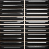 Плитка Vilar Albaro Arrow Black 1.5x10 20x20
