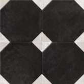 Керамогранит Etili Seramik Patchwork Rimini Black Pre-Cut 45x45