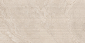 Керамогранит Kerald Roman Travertine Almond Ribbed Rustic 60x120