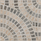 K949793LPR01VTE0 Декор Vitra Marble-X Marble-Beton Круговой Темный Лаппато R9 Ректификат 60x60