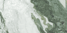 Керамогранит Buono Ceramica Marble Patagonia Magna Green Glossy 60x120