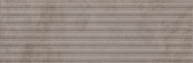 Плитка Eurotile Loft Мокко рельеф полоски 32.5x100