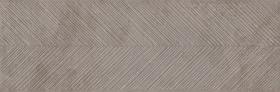 Плитка Eurotile Loft Мокко рельеф ёлочка 32.5x100