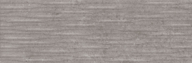 Плитка Eurotile Аляска Грэй рельеф горизонтальный 32.5x100