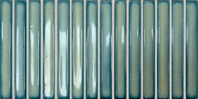 133481 Плитка DNA Tiles Osaka Bars Green 12.5x25