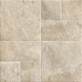 Керамогранит Keros Ceramica Modula Redstone Crema 100x100 (Комплект 2 шт. 50x50. 2 шт. 50x25. 4 шт.) 100x100