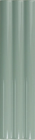 Плитка DNA Tiles Match Curved Sage Gloss 6.25х25 6.25x25