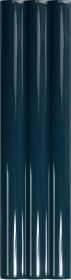 Плитка DNA Tiles Match Curved Midnight Blue Gloss 6.25х25 6.25x25