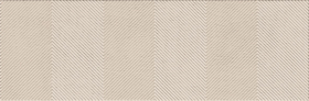 Плитка Eurotile Вуиттон Беж рельеф ёлочка 32.5x100