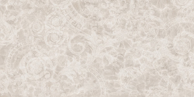 Керамогранит Versace Meteorite Megabarocco Bianco Lap R 60x120
