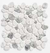 Мозаика Bonaparte Стеклянная мозаика Point Grey 6*300*300 произ форма, 30x30