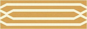 Бордюр Метлахская плитка 155E037F103 ENC37 White (Dark yellow) 5x15