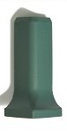 Бордюр Метлахская плитка 100GE0VEF Angle Ext. DARK GREEN VEF 4,4x11