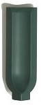 Бордюр Метлахская плитка 100GI0VEF Angle Int. DARK GREEN VEF 3,2x11