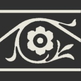 Декор Метлахская плитка 100E018F101 ENC 18F White (Black) 10x10