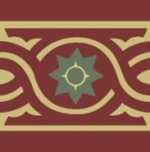 Декоративная вставка Метлахская плитка 100N019F001 Enc 19F - 1(ROU. VEA. COG) 7x7