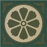 Декоративная вставка Метлахская плитка 100N004D009 ENC04 Caen 09 (IVEA VEF ONT) 10x10